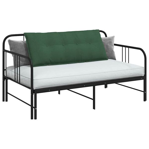 vidaXL Coj&iacute;n de Espalda Verde Selva 120 x 50 cm Tela de pana