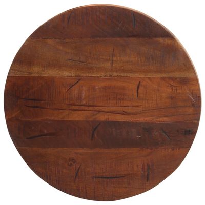 vidaXL Tablero de mesa redondo madera maciza reciclada Ø 50x2,5 cm