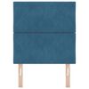 vidaXL Cabecero Azul Oscuro 80 cm Terciopelo