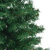 vidaXL &Aacute;rbol de Navidad Artificial de Esquina Verde 180 cm PVC y Metal