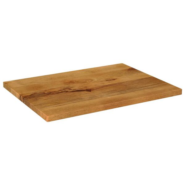 vidaXL Tablero de mesa rectangular madera maciza mango 90x50x3,8 cm