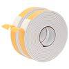 vidaXL Cinta de espuma autoadhesiva 2 uds. Blanco 40mm x 5m Espuma CR