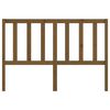 vidaXL Cabecero de cama madera maciza de pino marrón miel 156x4x100 cm