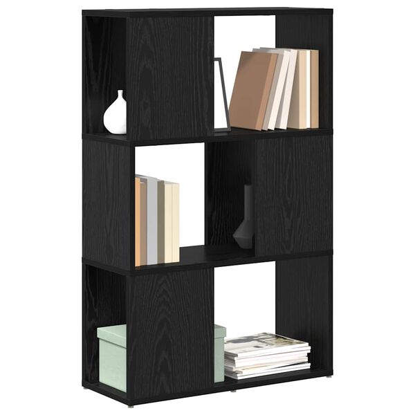 vidaXL Conjunto de mueble de TV Negro 60 x 24 x 94,5 cm