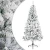 vidaXL &Aacute;rbol de Navidad artificial 120 cm PVC y Acero Verde y blanco