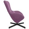 vidaXL Sill&oacute;n huevo Morado 63 x 73 x 90 cm Terciopelo