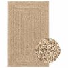 vidaXL Alfombra ZIZUR apariencia de yute interior exterior 240x340 cm