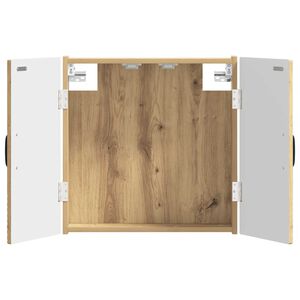 vidaXL Armario para dianas HAARLEM Roble artisan 52,5 x 10,5 x 53,5 cm