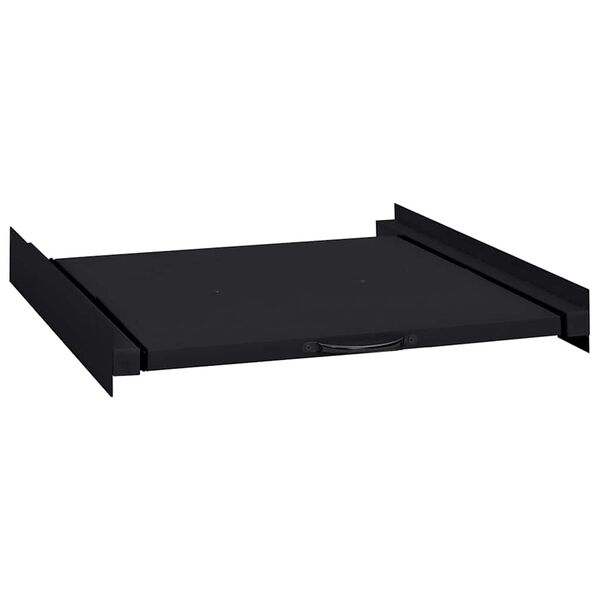 vidaXL Estante Intermedio para Lavadora Negro 60 x 60 x 8 cm Acero