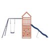 vidaXL Parque infantil de exterior madera maciza Douglas
