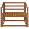 vidaXL Sof&aacute; intermedio de exterior Madera de Acacia S&oacute;lida Natural