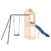 vidaXL Parque infantil de exterior madera maciza de pino