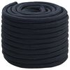 vidaXL Cuerda multiusos 25 mm 25 m Azul Royal Poli&eacute;ster
