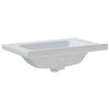 vidaXL Lavabo de ba&ntilde;o rectangular cer&aacute;mica blanco 71x48x19,5 cm