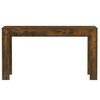 vidaXL Mesa comedor madera contrachapada roble ahumado 140x74,5x76 cm