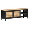 vidaXL Mueble de TV de madera maciza de mango 120x30x40 cm