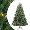 vidaXL &Aacute;rbol de Navidad artificial con ramas articuladas Verde 210 cm