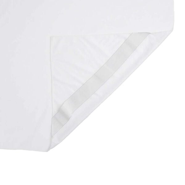 vidaXL Protector de colch&oacute;n impermeable blanco 90x220 cm