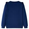 Sudadera infantil azul marino 104