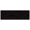 vidaXL Runner de Alfombra Negro 80 x 500 cm