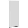 vidaXL Estor enrollable opaco 84,4x230 cm, ancho de tela 80 cm, color negro