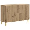 vidaXL Aparador Roble Artesanal 89 x 34,5 x 60 cm Madera de Ingenier&iacute;a