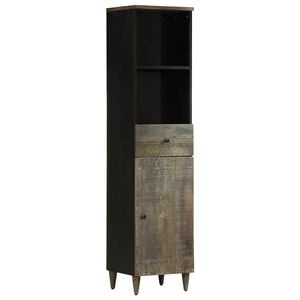 vidaXL Mueble de ba&ntilde;o madera maciza de mango 38x33x160 cm