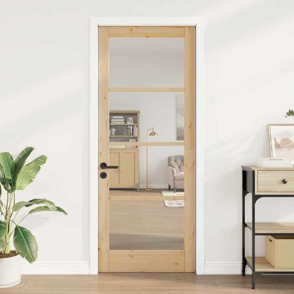 vidaXL Puerta Interior ORKDAL Marrón 83 x 211 cm