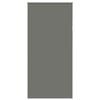 vidaXL Estor Enrollable Opaco gris 90x230 cm Tela Ancho 85,7 cm