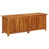 vidaXL Caja de almacenaje de jard&iacute;n madera maciza acacia 150x50x58 cm