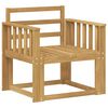 vidaXL Conjunto de sof&aacute;s de exterior Madera de Acacia S&oacute;lida Blanco