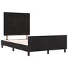 vidaXL Cama tipo Box Spring con cabecera Negro 120 x 200 cm Terciopelo
