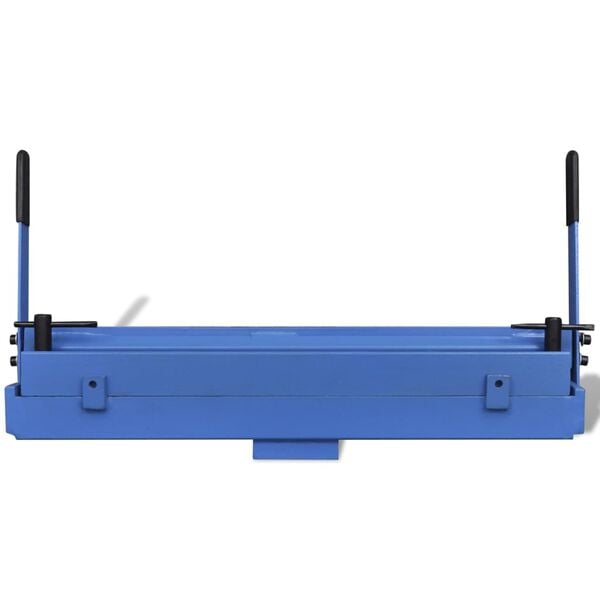 vidaXL Máquina plegadora de chapa de metal 630 mm