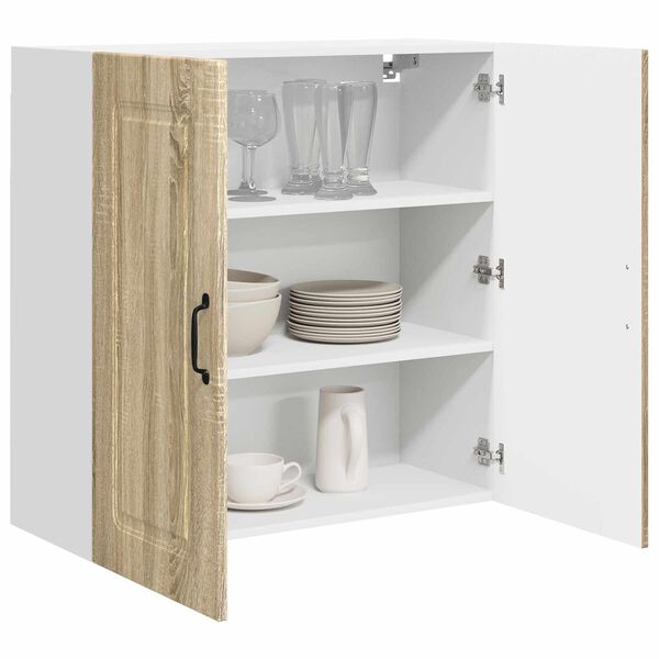 vidaXL Mueble de Cocina Kalmar Roble Sonoma 80 x 31 x 80 cm