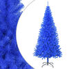 vidaXL &Aacute;rbol de Navidad artificial con soporte PVC azul 180 cm