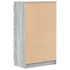 vidaXL Cajonera de madera contrachapada gris Sonoma 60x36x103 cm
