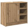 vidaXL Mueble de Cuarto de Ba&ntilde;o Roble artisan 63 x 29 x 55 cm