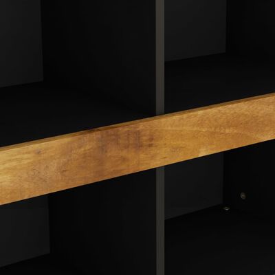 vidaXL Armario auxiliar de madera maciza de mango 85x33x75 cm