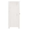 vidaXL Aparadores 2 uds madera maciza de pino blanco 39x35x80 cm