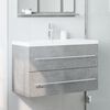 vidaXL Mueble de lavabo madera ingenier&iacute;a gris hormig&oacute;n 80x38,5x48 cm