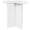 vidaXL Mesa lateral Brillante &Oslash; 39 x 38 cm Madera de Ingenier&iacute;a
