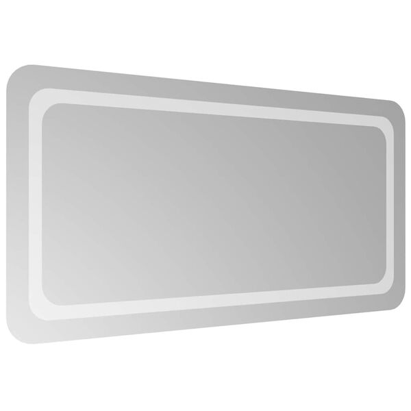 vidaXL Espejo de ba&ntilde;o con LED 100x50 cm