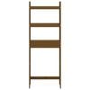 vidaXL Estante de baño madera maciza de pino marrón miel 63x26x171 cm
