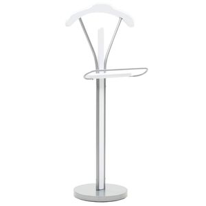 vidaXL Gal&aacute;n de noche blanco 45x35x107 cm