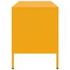 vidaXL Muebles para TV 2 piezas acero amarillo mostaza 68x39x50,5 cm