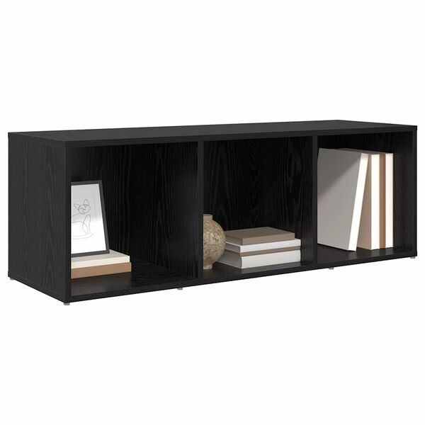 vidaXL Conjunto de mueble de TV Negro 72 x 35 x 37 cm