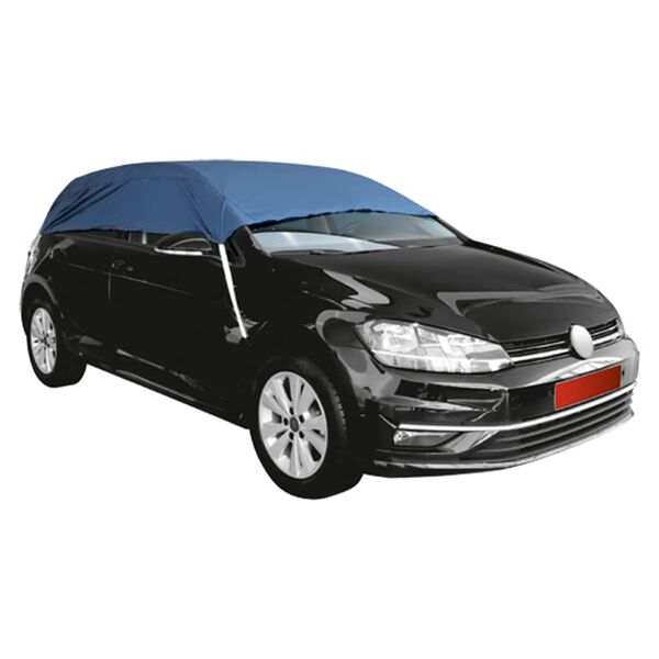 Carpoint Funda superior de coche poli&eacute;ster L azul 266x160x33 cm