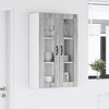 vidaXL Armario de cocina mural con puerta Gris Sonoma 60 x 31 x 100 cm