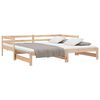 vidaXL Sof&aacute; cama extra&iacute;ble sin colch&oacute;n 2x(90x200) cm