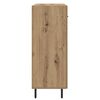 vidaXL Vitrina Roble artesanal 69,5 x 34 x 90 cm Madera contrachapada